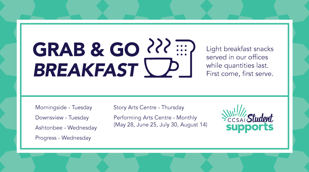 Grab and Go Breakfast Hours of Operation