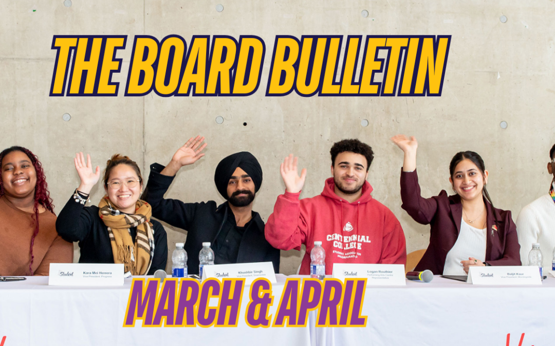 The Board Bulletin – March and April