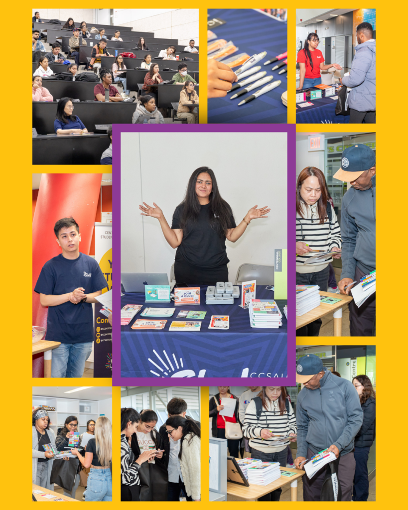 Collage of summer orientation 